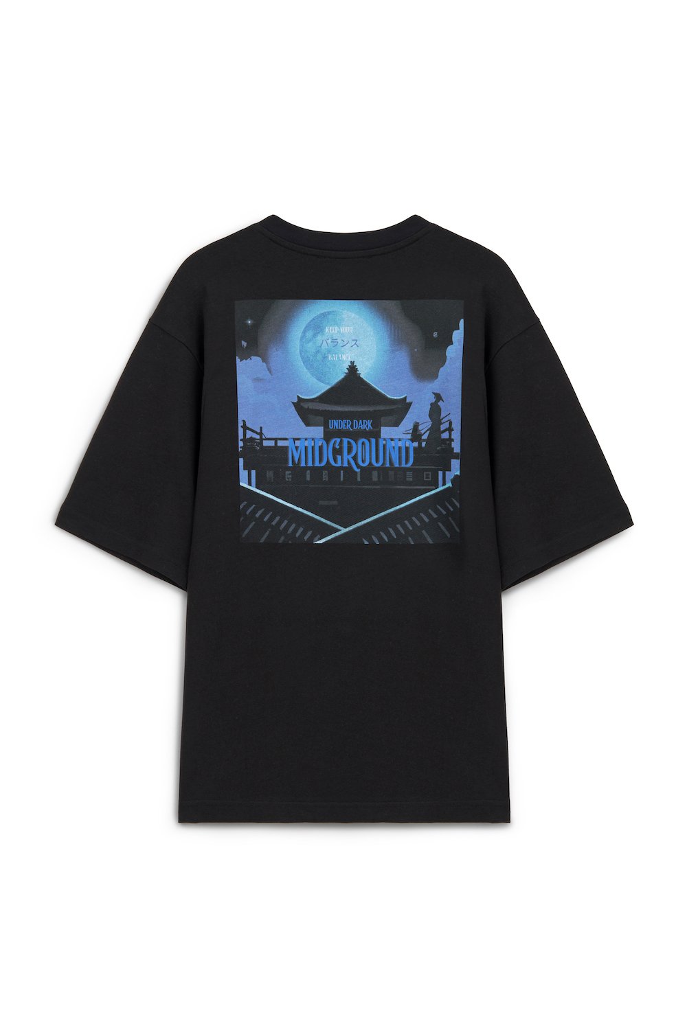 Midground-Baskı Detaylı T-shirt-T-Shirts-2-Milagron.com