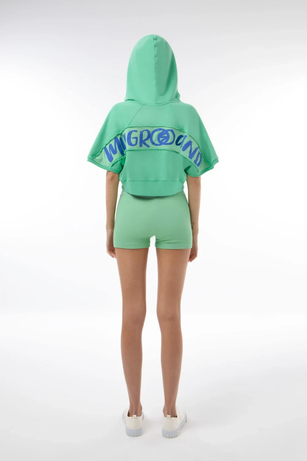Midground-Crop Hoodie-Sweatshirts & Hoodies-2-Milagron.com