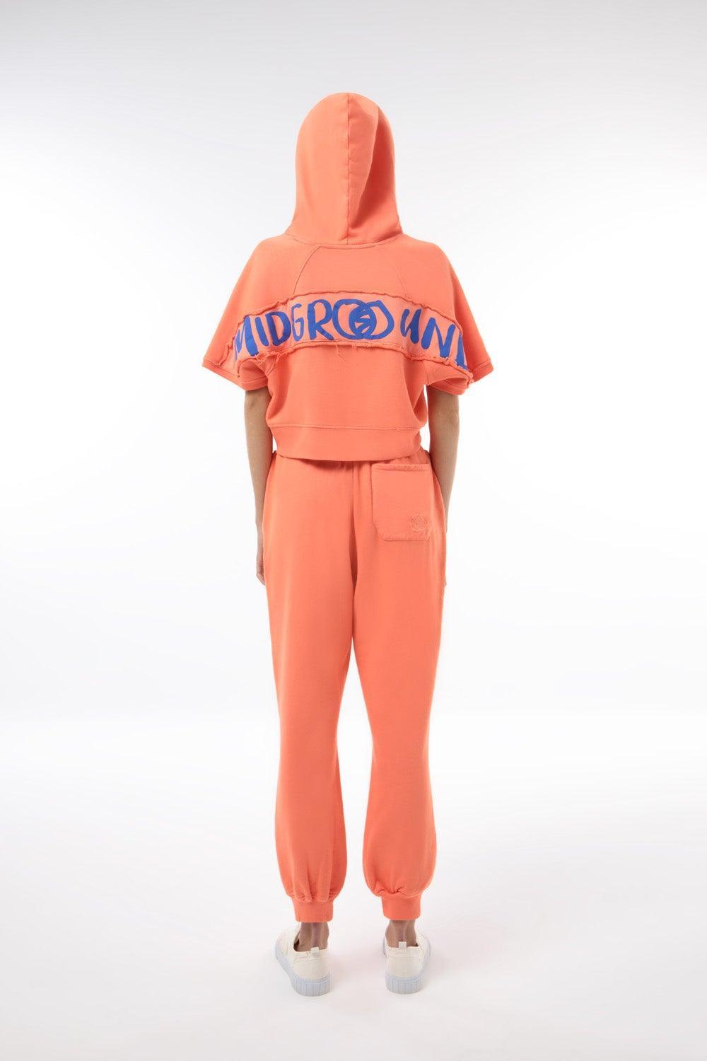 Midground-Crop Hoodie-Sweatshirts & Hoodies-4-Milagron.com