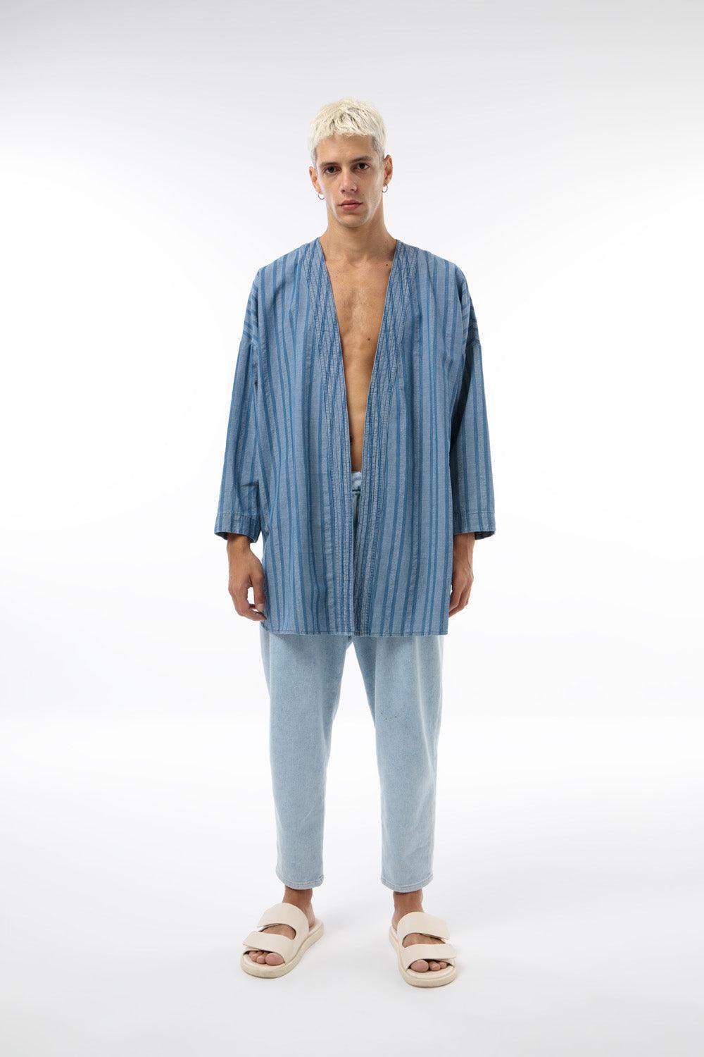 Midground-Denim Kimono-Kimono-1-Milagron.com