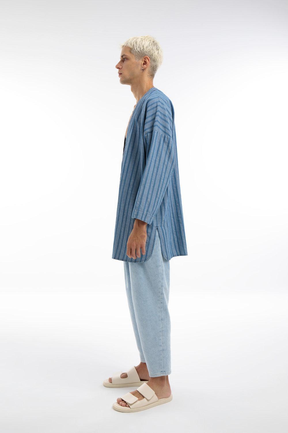 Midground-Denim Kimono-Kimono-4-Milagron.com