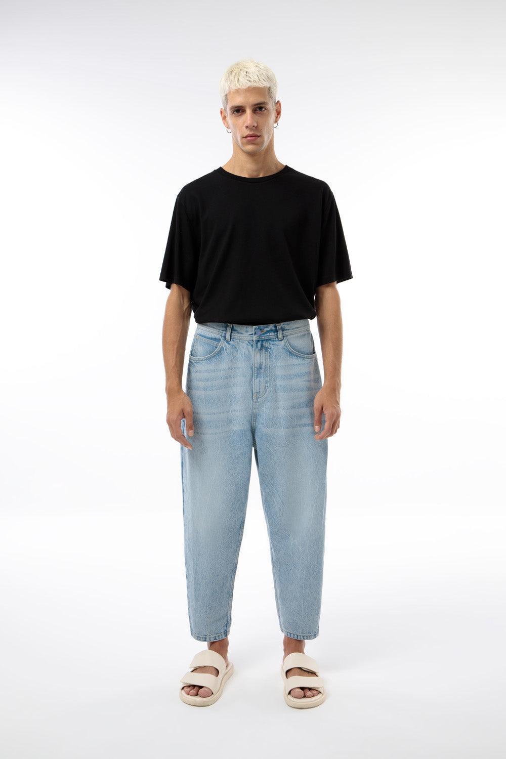 Midground-Havuç Kesim Kot Pantolon-Kot Pantolon-1-Milagron.com