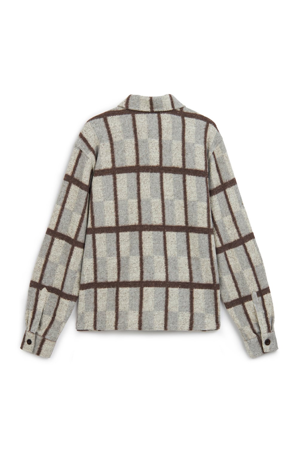 Midground-Kahverengi Ekose Gömlek-Gömlek-2-Milagron.com