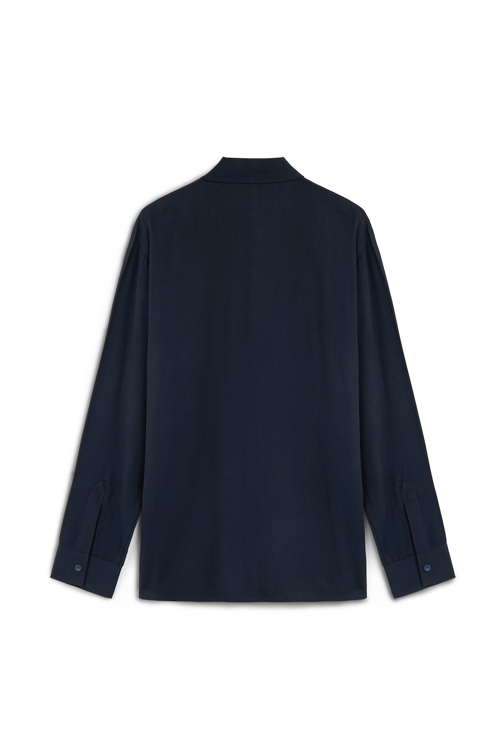 Midground-Lacivert Nakış Detaylı Gömlek-Gömlek-2-Milagron.com