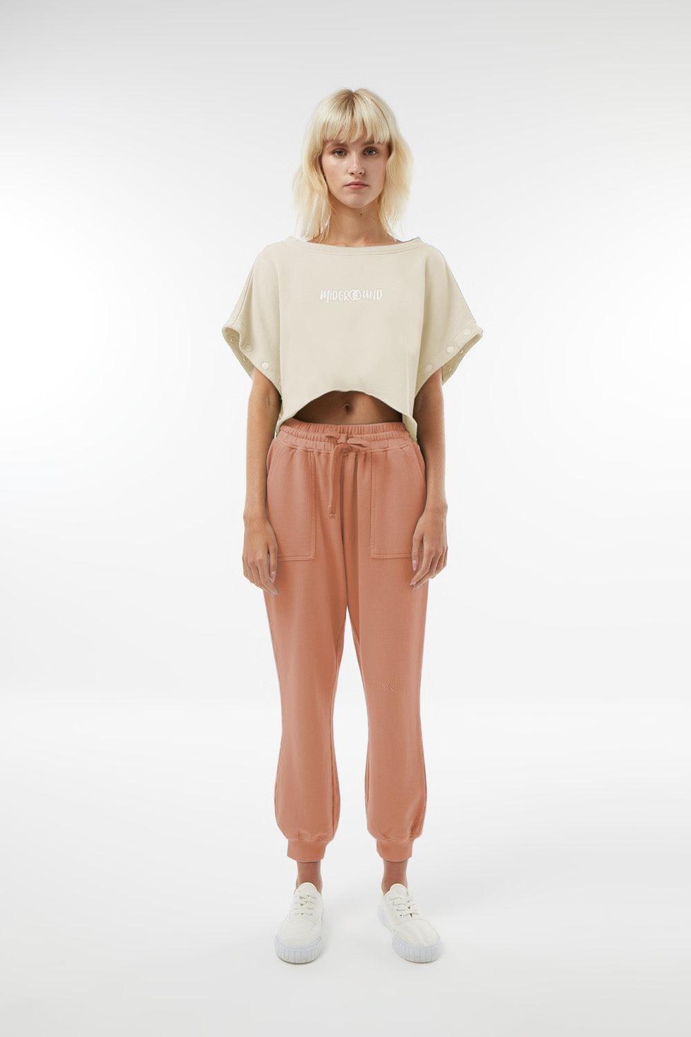 Midground-Logo Nakış Detaylı Eşofman Altı-Eşofman-1-Milagron.com