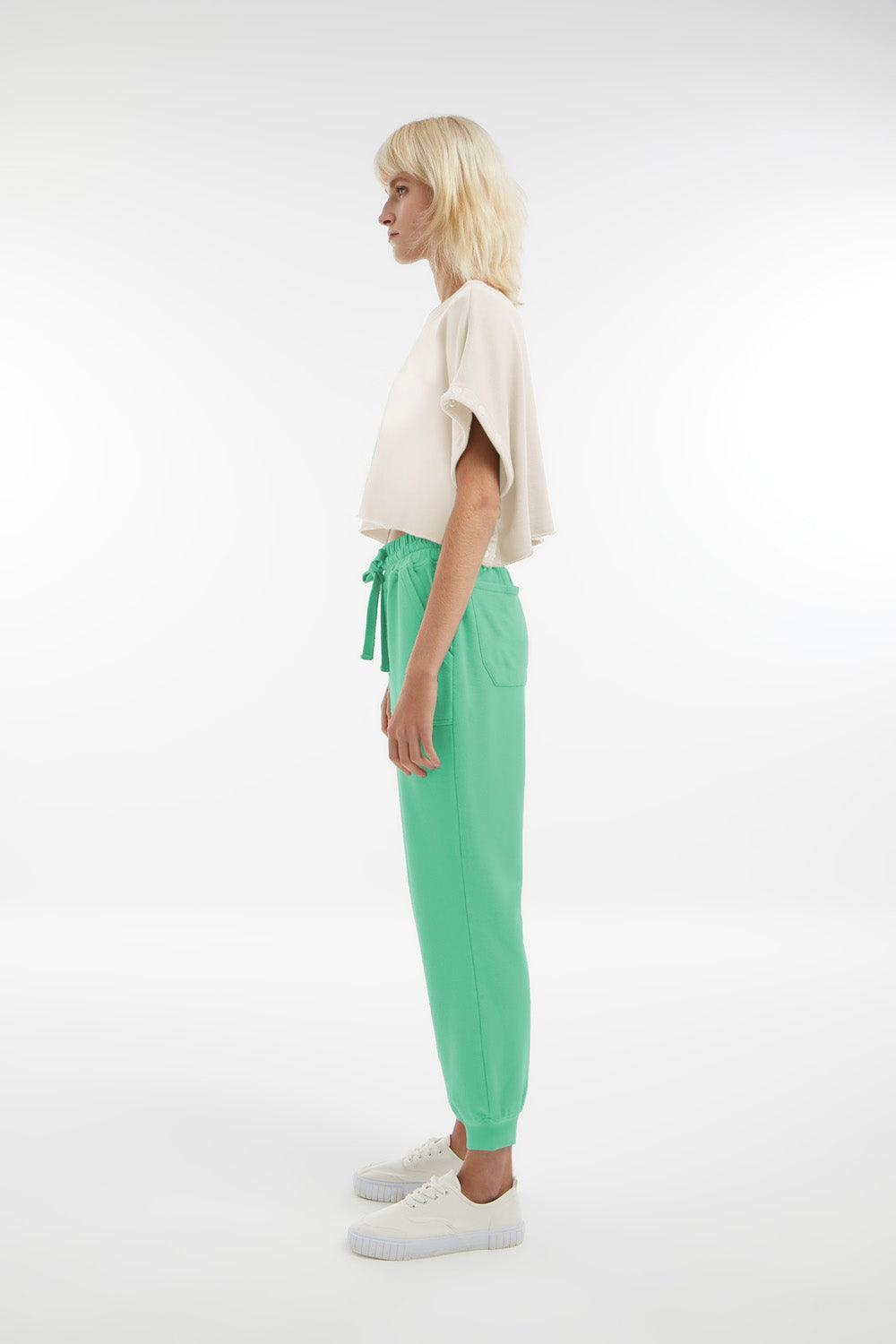 Midground-Logo Nakış Detaylı Eşofman Altı-Eşofman-4-Milagron.com