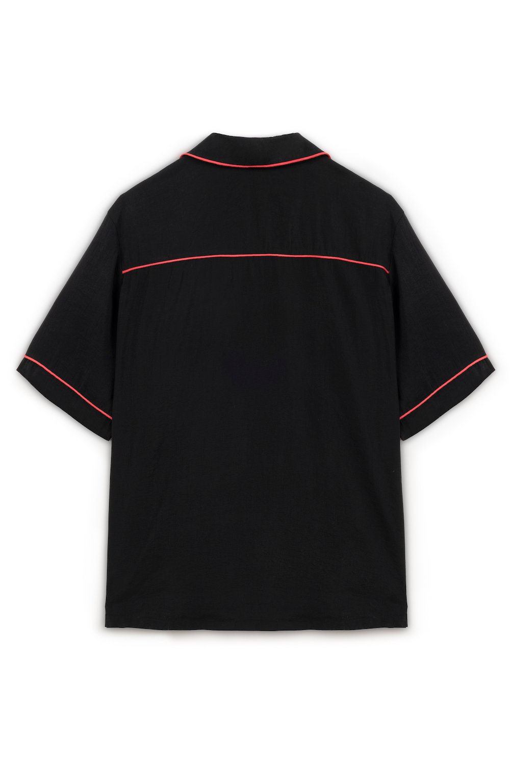 Midground-Monaco Baskı Detaylı Oversize Gömlek-Gömlek-2-Milagron.com