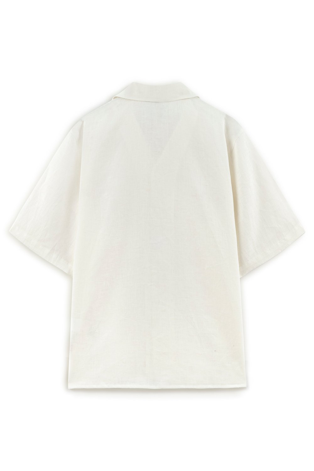 Midground-Nakış Detaylı Keten Gömlek-Gömlek-2-Milagron.com