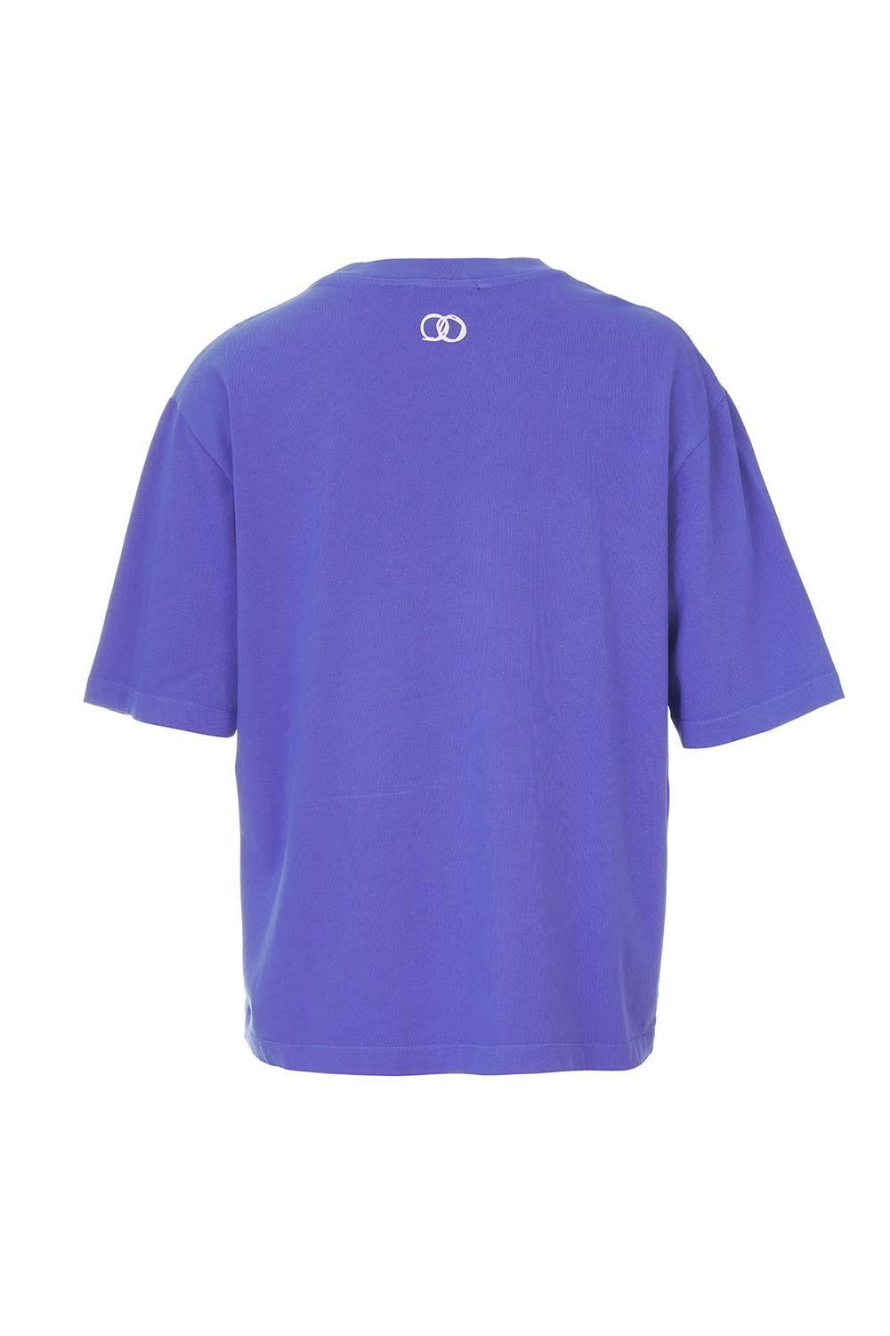 Midground-Oversize Basic Okyanus Mavisi T-shirt-T-Shirts-2-Milagron.com