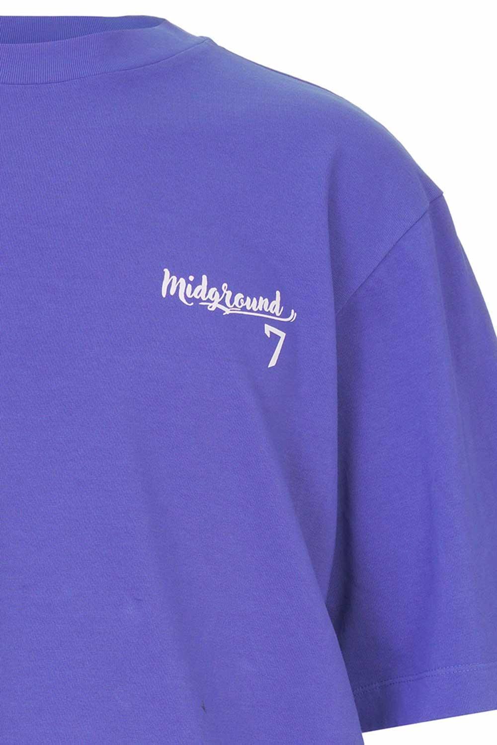 Midground-Oversize Basic Okyanus Mavisi T-shirt-T-Shirts-3-Milagron.com