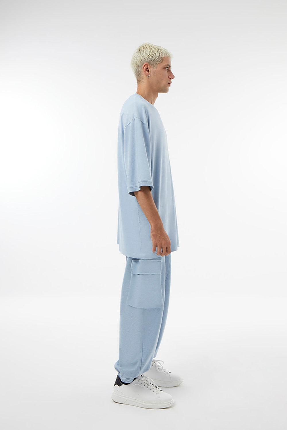 Midground-Oversize T-shirt Astronot Baskılı-T-Shirts-2-Milagron.com