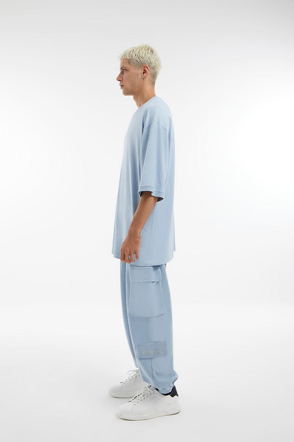 Midground-Oversize T-shirt Astronot Baskılı-T-Shirts-4-Milagron.com