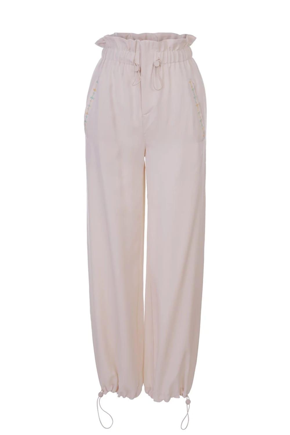 Midground-Petra Nakışlı Pantolon-Kumaş Pantolon-2-Milagron.com