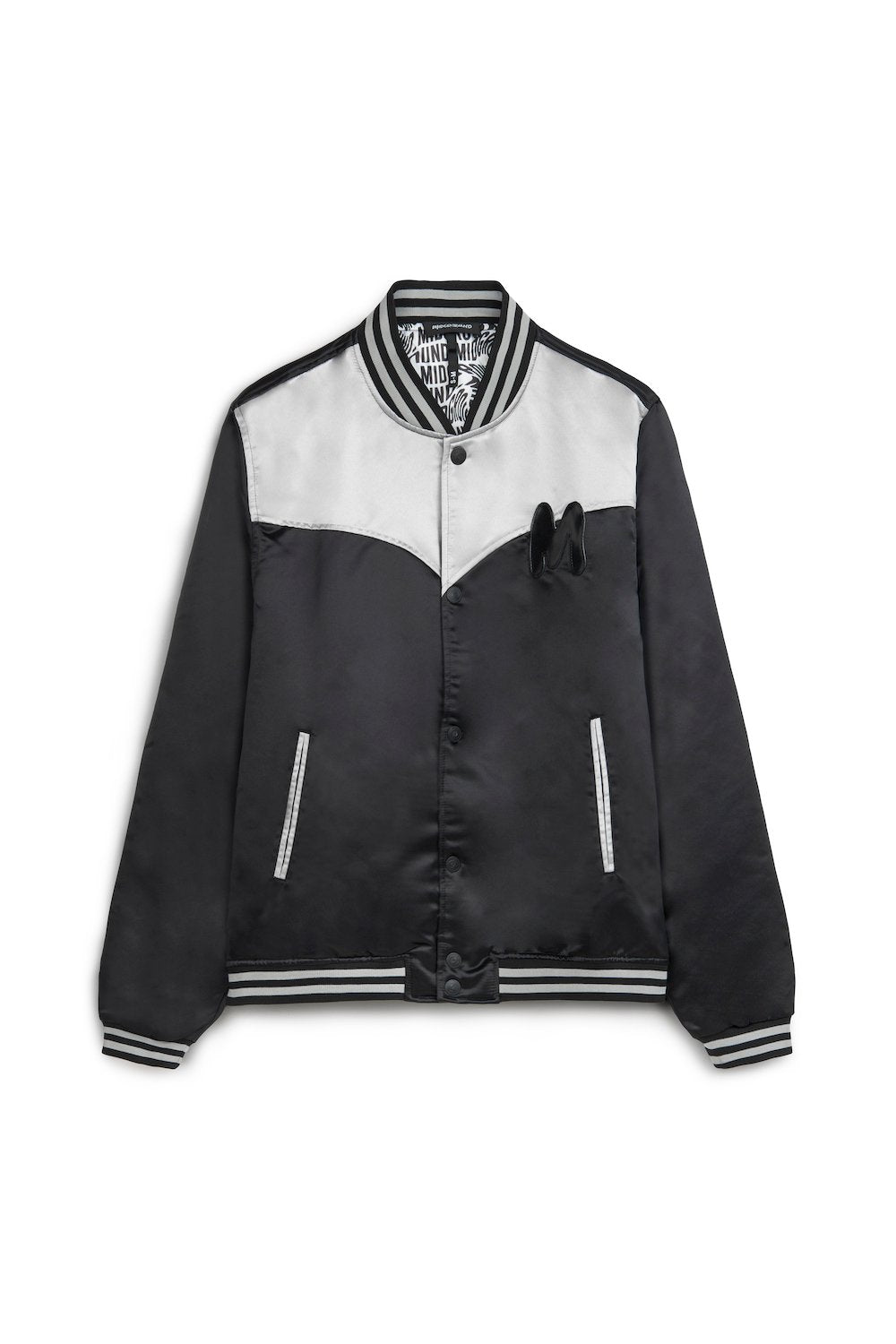 Midground-Saten Bomber Ceket-Ceket-1-Milagron.com