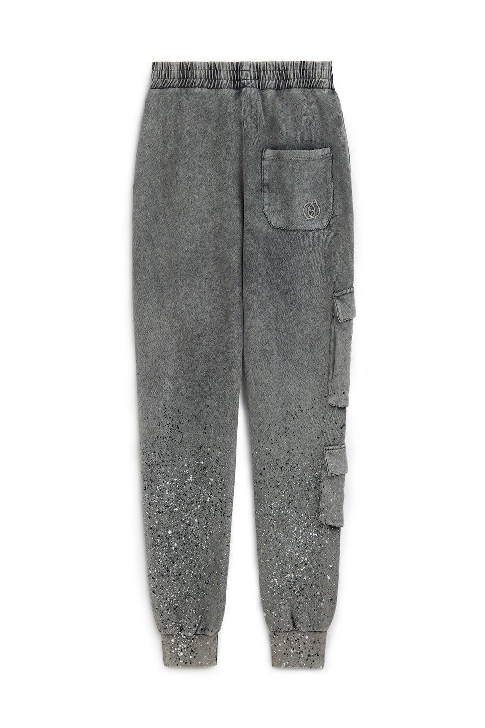 Midground-Sıçratma Detaylı Gri Eşofman-Eşofman-2-Milagron.com