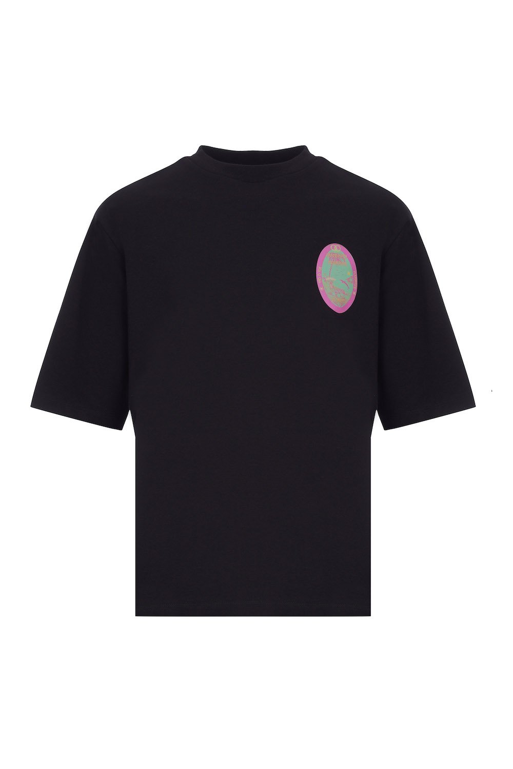 Midground-St.tropez Baskı Detaylı Oversize T-shirt-T-Shirts-1-Milagron.com