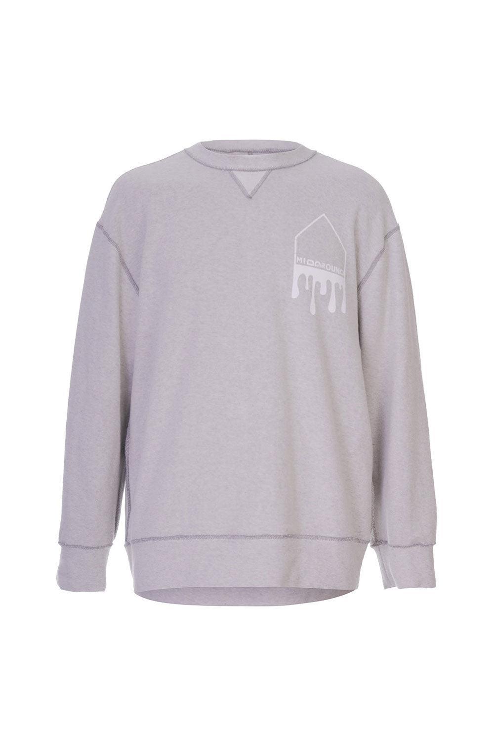 Midground-Ters Dikişli Sweatshirt-Sweatshirts & Hoodies-1-Milagron.com