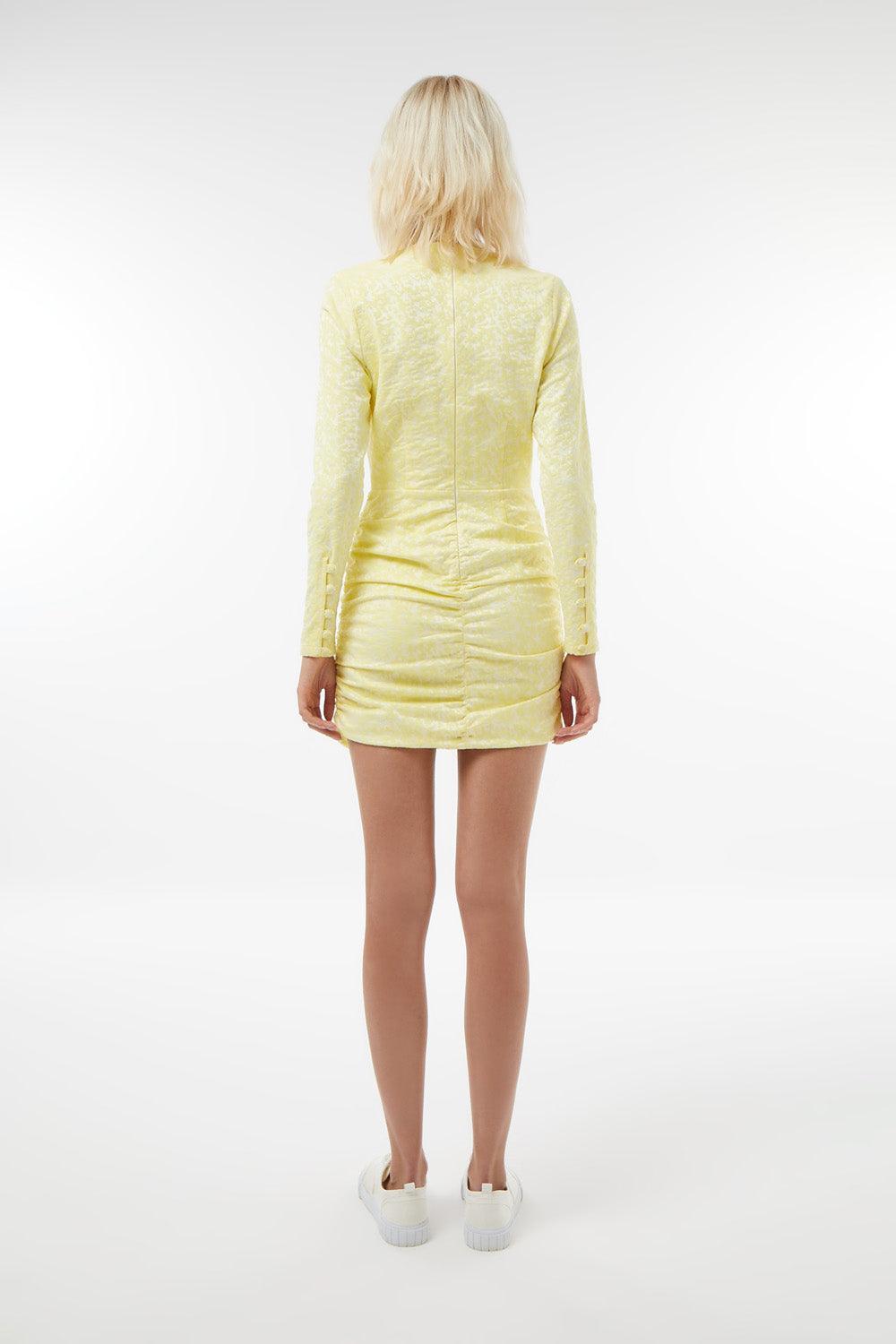 Midground-V Yakalı Kokteyl Elbisesi-Elbise-3-Milagron.com