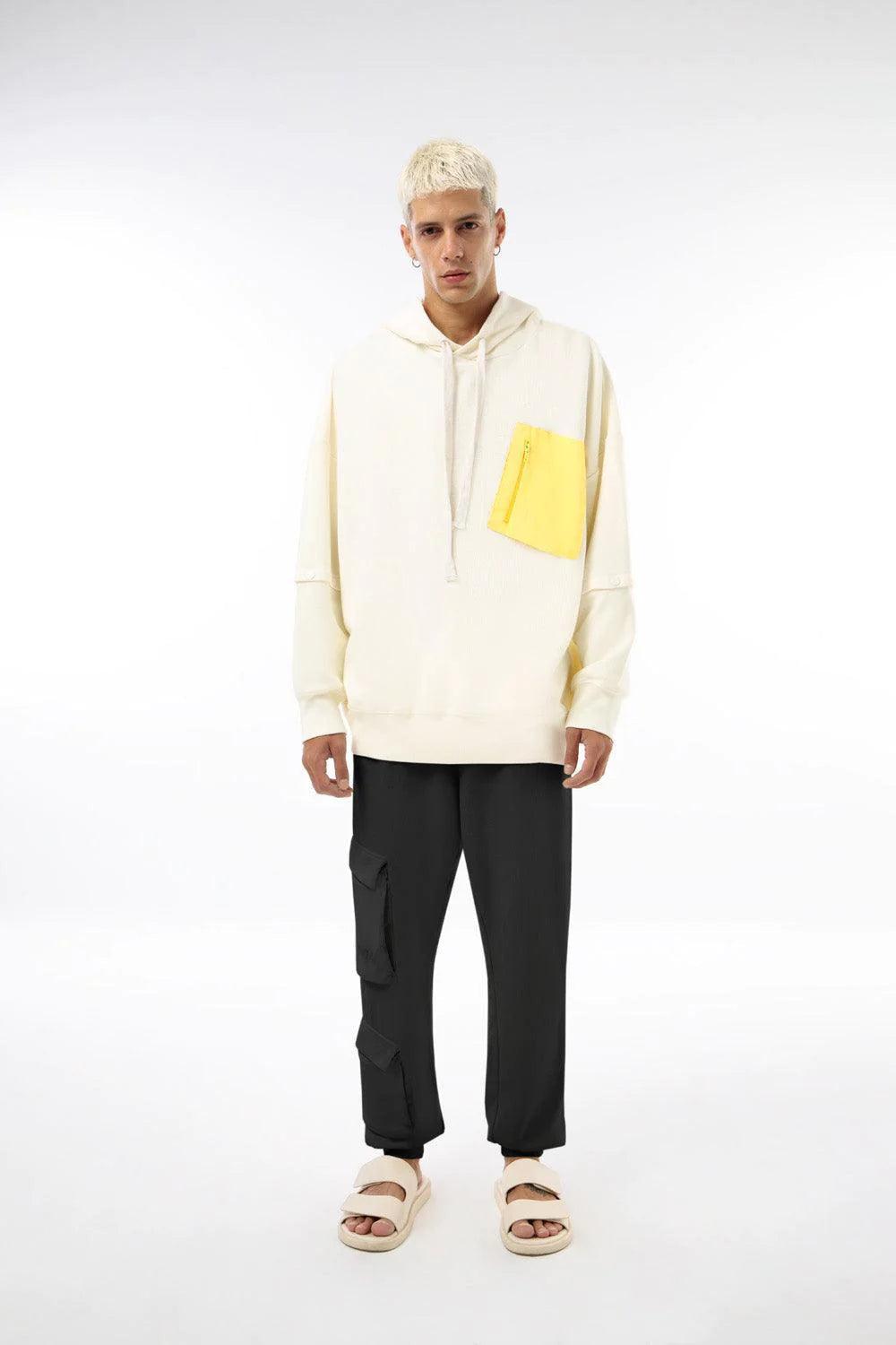 Midground-VICE - Drop #M011 Sweat Pant - Black-Eşofman-1-Milagron.com