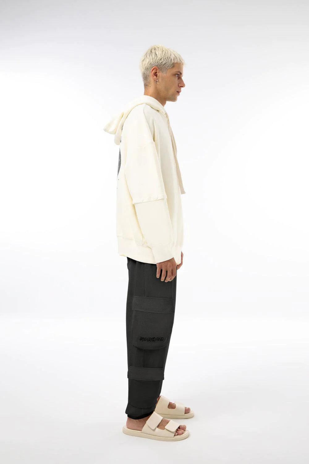 Midground-VICE - Drop #M011 Sweat Pant - Black-Eşofman-3-Milagron.com