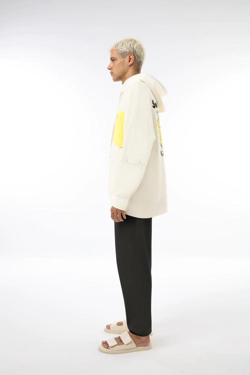 Midground-VICE - Drop #M011 Sweat Pant - Black-Eşofman-4-Milagron.com