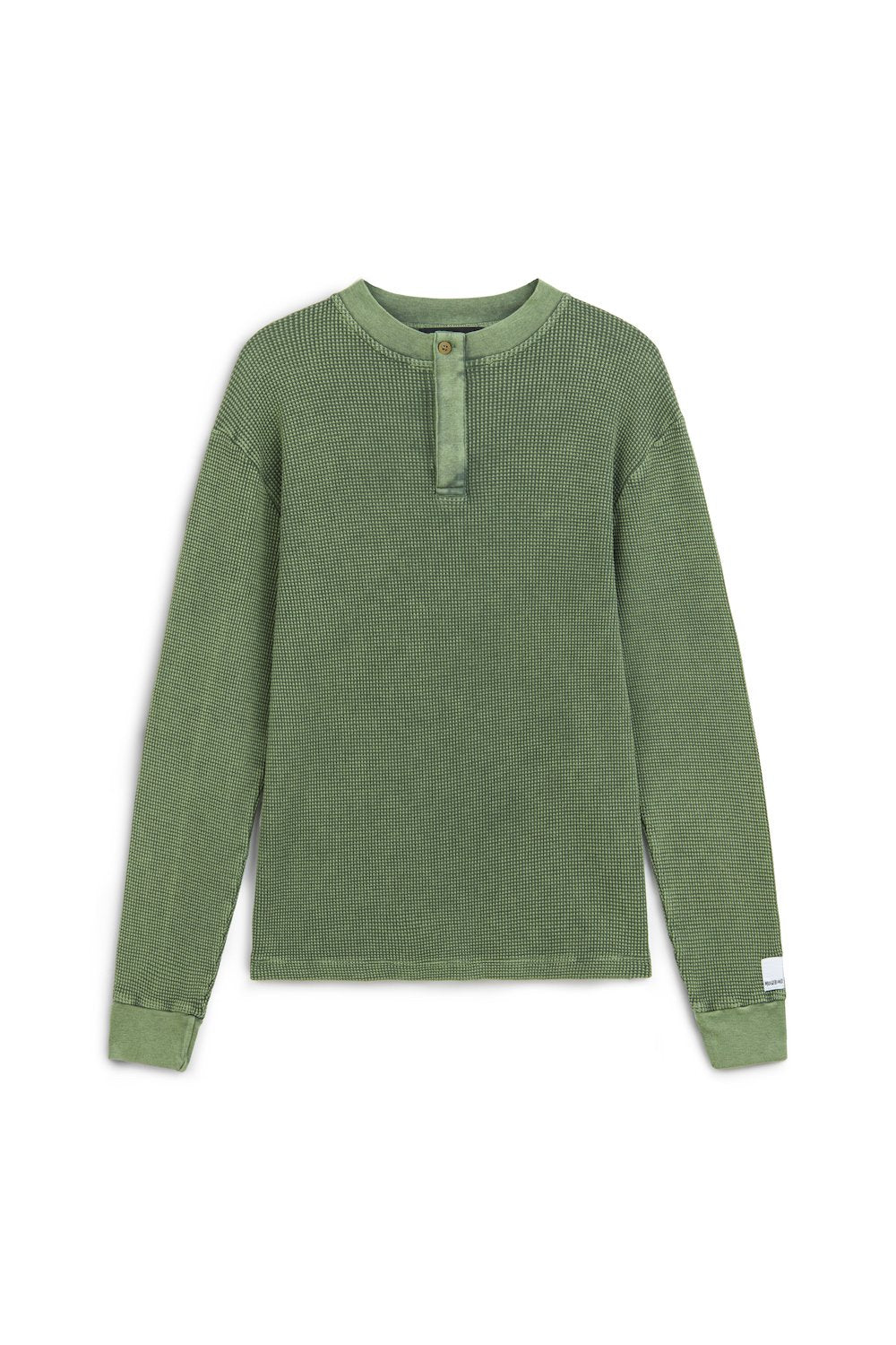 Midground-Yeşil Waffle Sweatshirt-Sweatshirts & Hoodies-1-Milagron.com