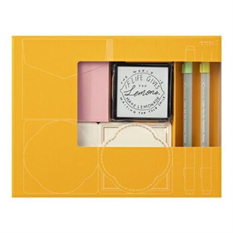 Mi̇dori̇-Limited Edition Paintable Stamp Kit Lemons 35448006-Damga-1-Milagron.com