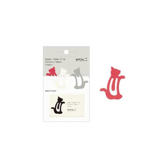 Midori-Paper Index Clip 18'li Paket Klips-Klips-1-Milagron.com