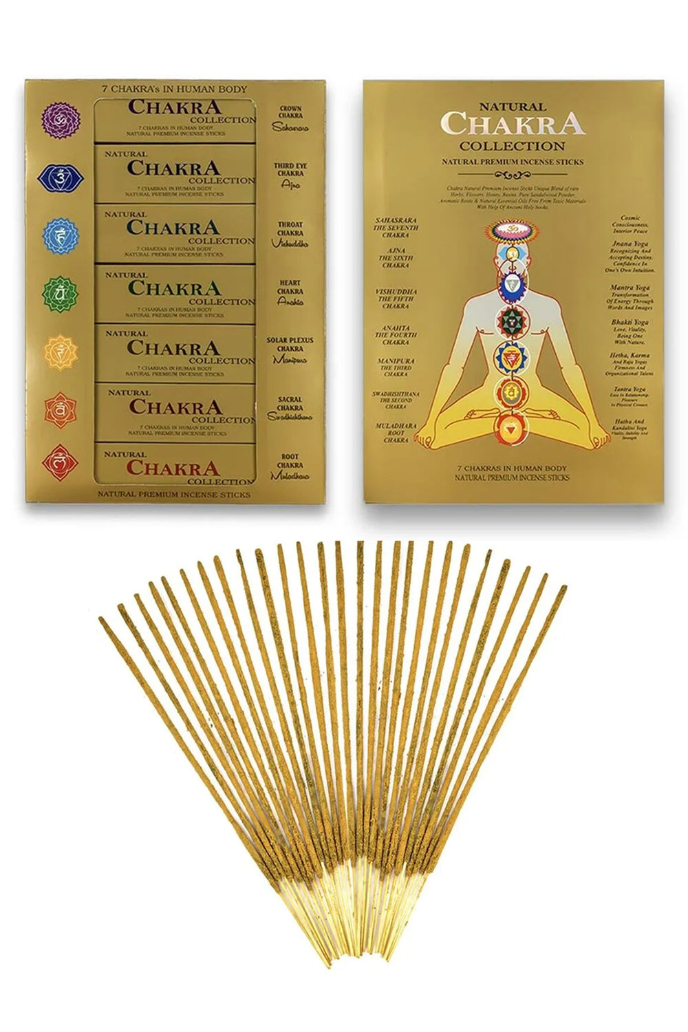 Miebox Rituals-Natural Chakra Collection - 7 Tütsü Chakra Tütsü Seti-Tütsü-1-Milagron.com