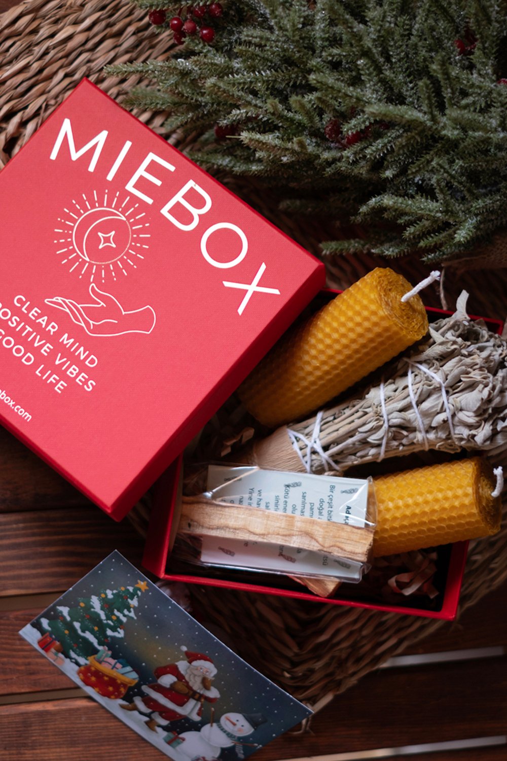 Miebox Rituals-Noel Limited Edition: Doğadan Enerji Ve Huzur Seti-Tütsü-1-Milagron.com