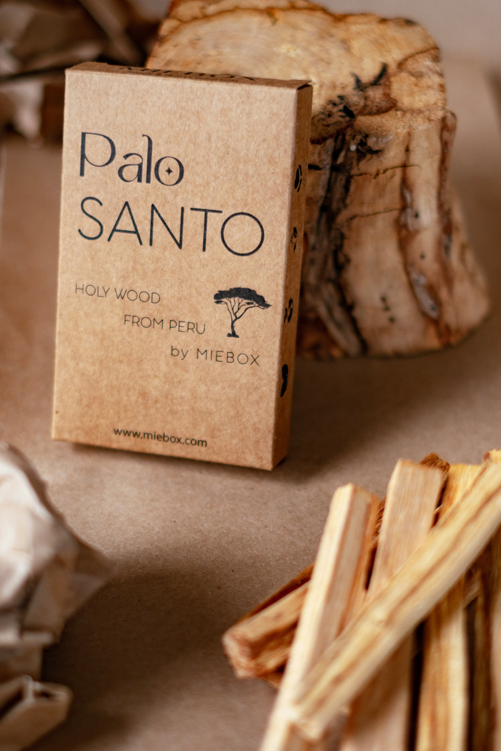Miebox Rituals-Palo Santo Peru Ağaç Tütsü ( Sertifikalı ) ( 5 Adet / 35-40gr )-Palo Santo-1-Milagron.com