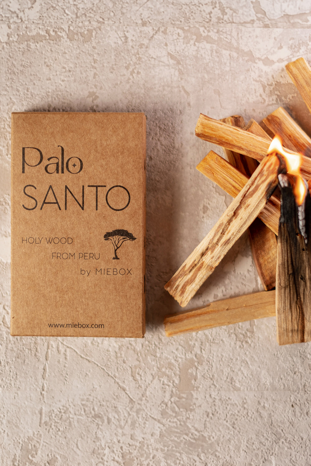 Miebox Rituals-Palo Santo Peru Ağaç Tütsü ( Sertifikalı ) ( 5 Adet / 35-40gr )-Palo Santo-6-Milagron.com