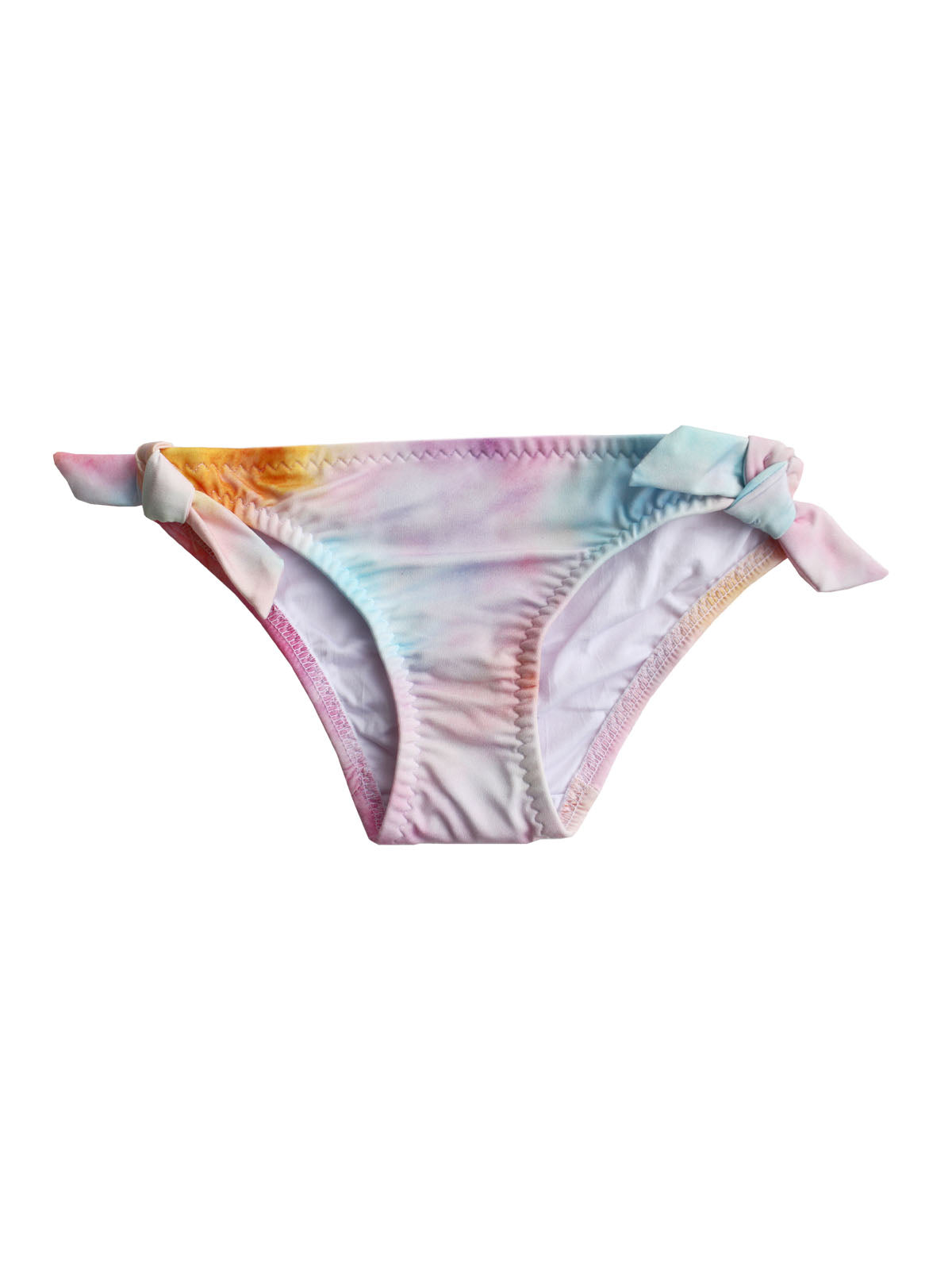 Uv Korumalı Fırfırlı Tie Dye Bikini Set - 5