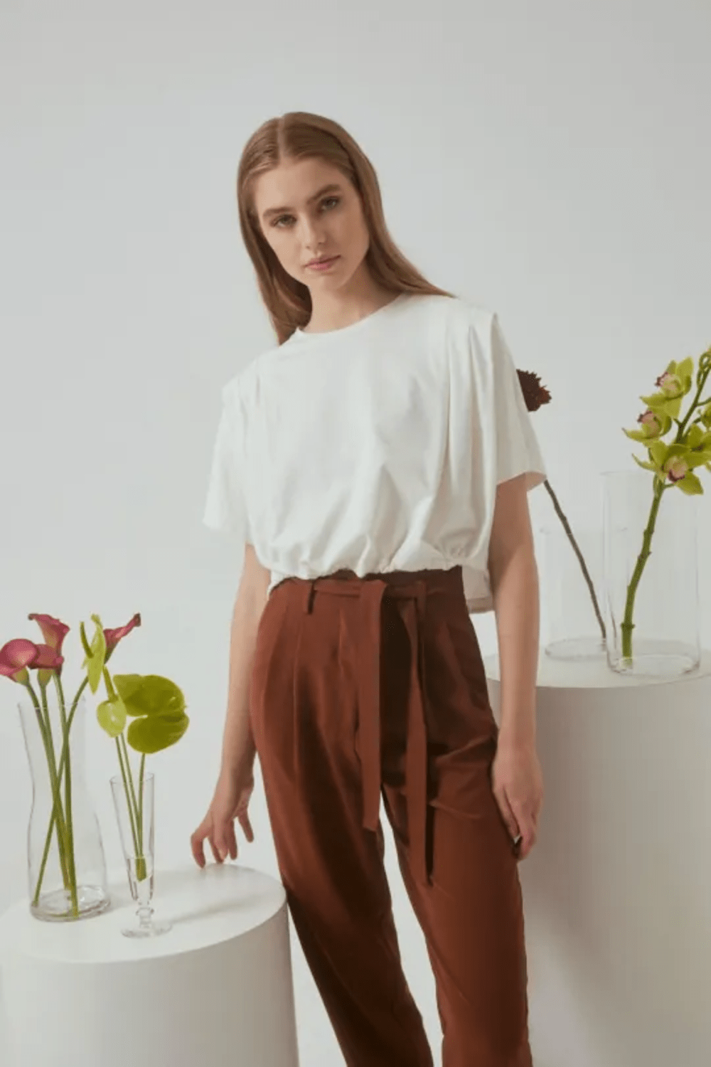 Mier-Malaga Pantolon-Kumaş Pantolon-4-Milagron.com