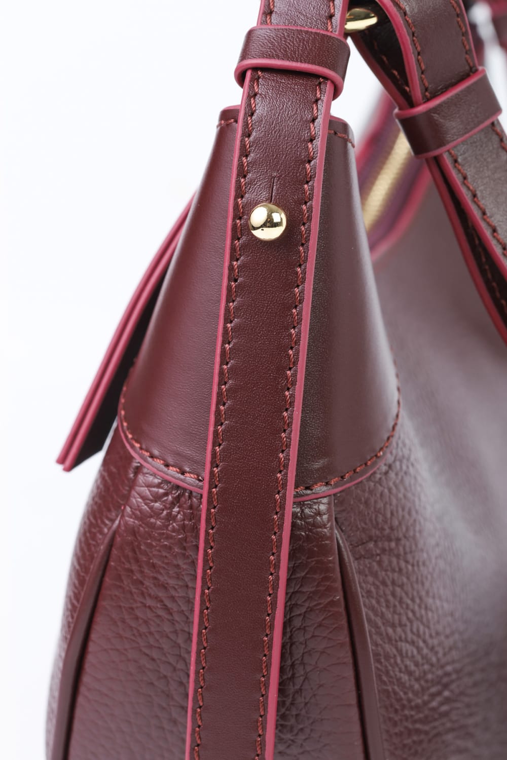 Miéra Atelier-Alhena Bordo Çanta-Omuz Çantası-2-Milagron.com