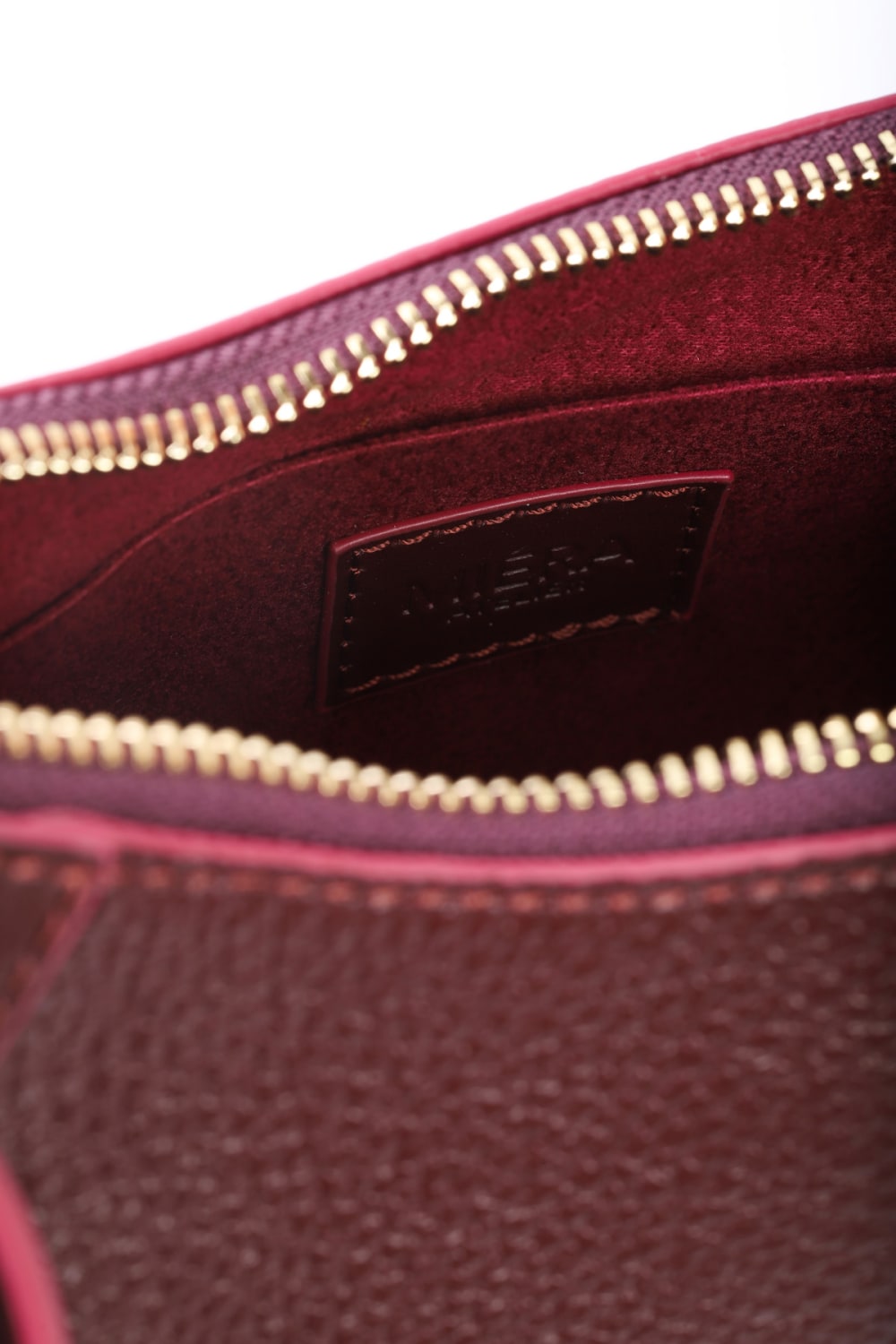 Miéra Atelier-Alhena Bordo Çanta-Omuz Çantası-3-Milagron.com