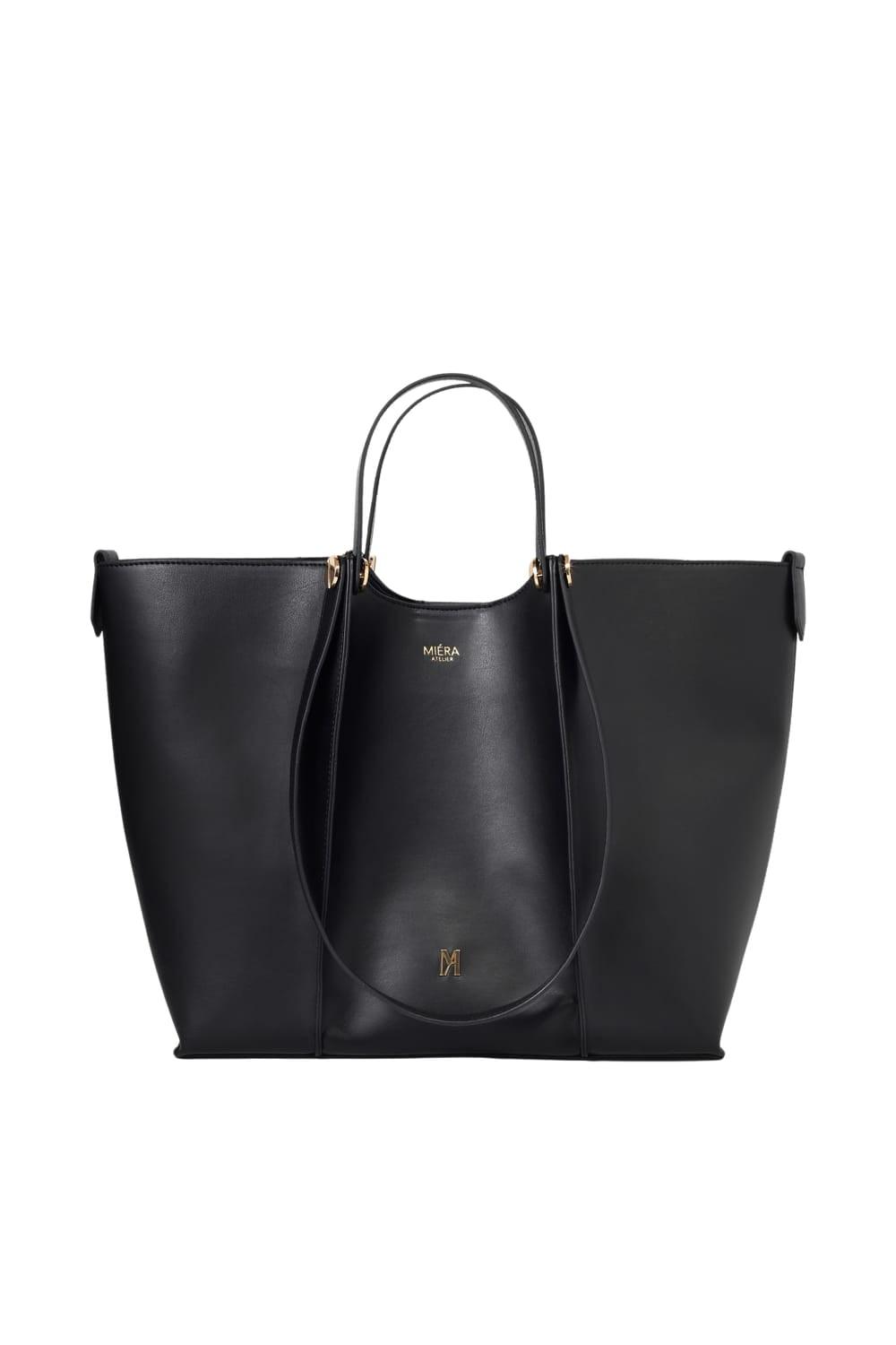 Miéra Atelier-Antares Siyah Tote Bag-Omuz Çantası-1-Milagron.com