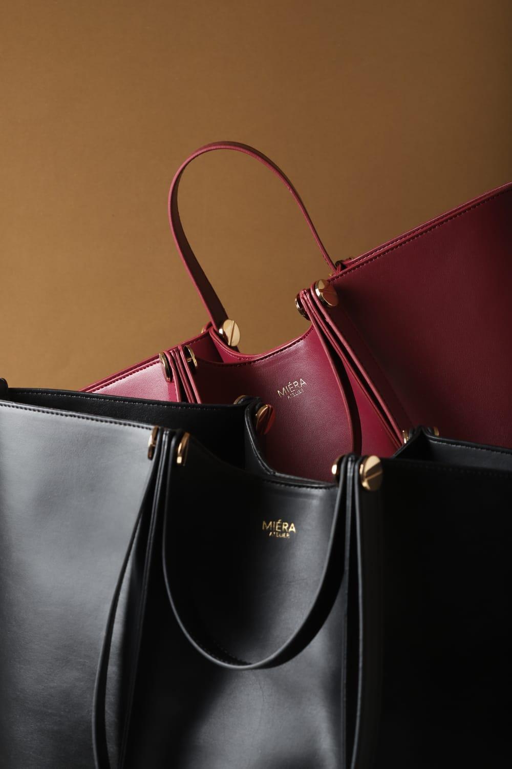 Miéra Atelier-Antares Siyah Tote Bag-Omuz Çantası-6-Milagron.com