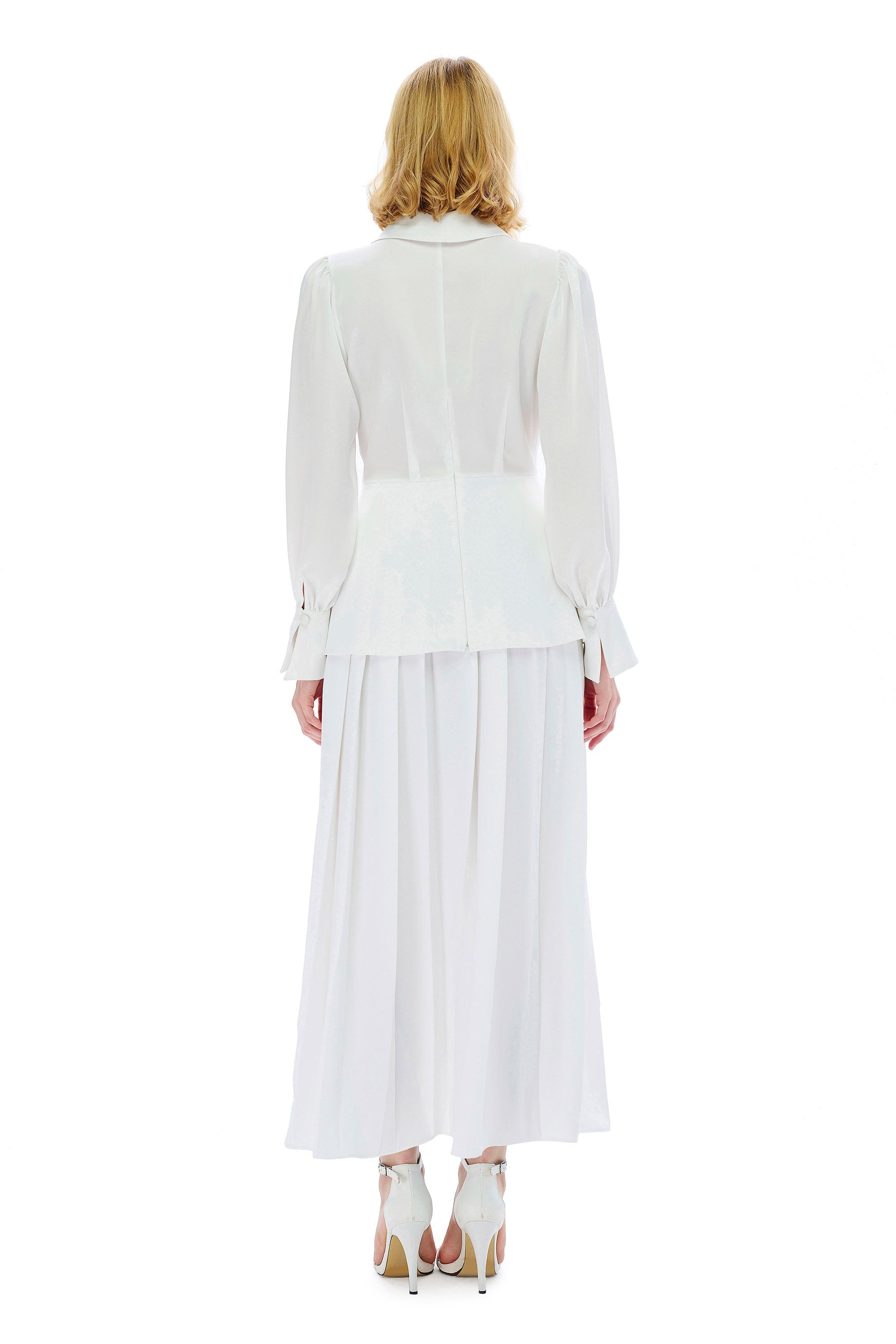 Miha-Ari̇n Takım Beyaz-Alt - Üst Takım-3-Milagron.com