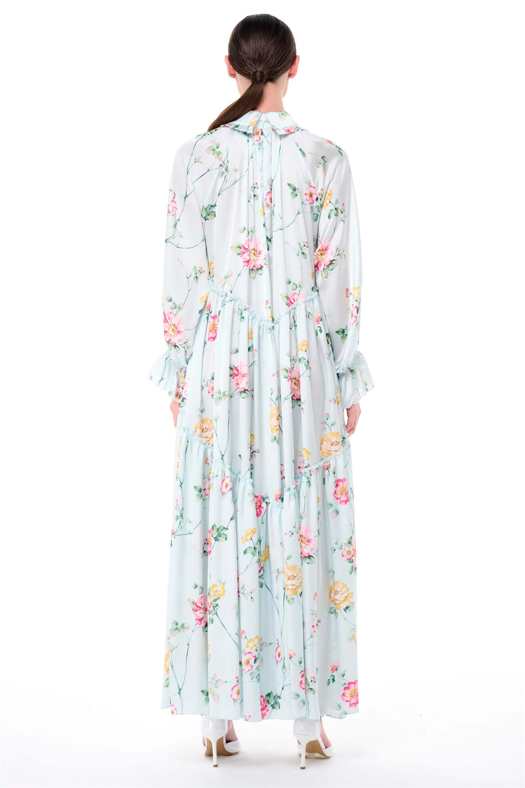 Miha-Bebe Yaka Oversi̇ze Elbi̇se-Elbise-11-Milagron.com