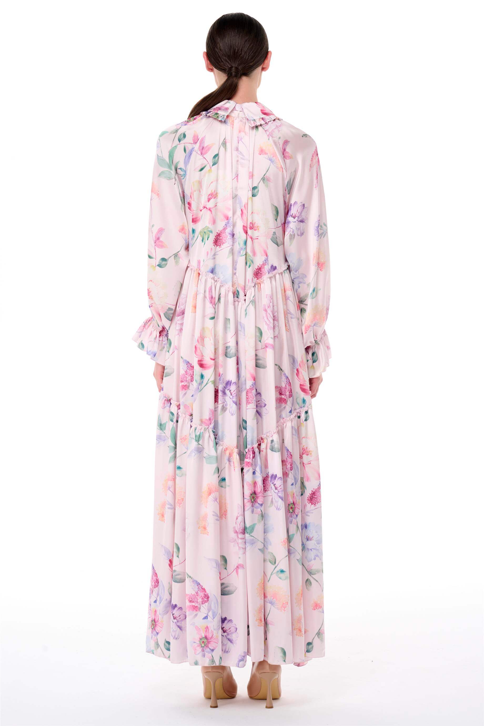 Miha-Bebe Yaka Oversi̇ze Elbi̇se-Elbise-19-Milagron.com