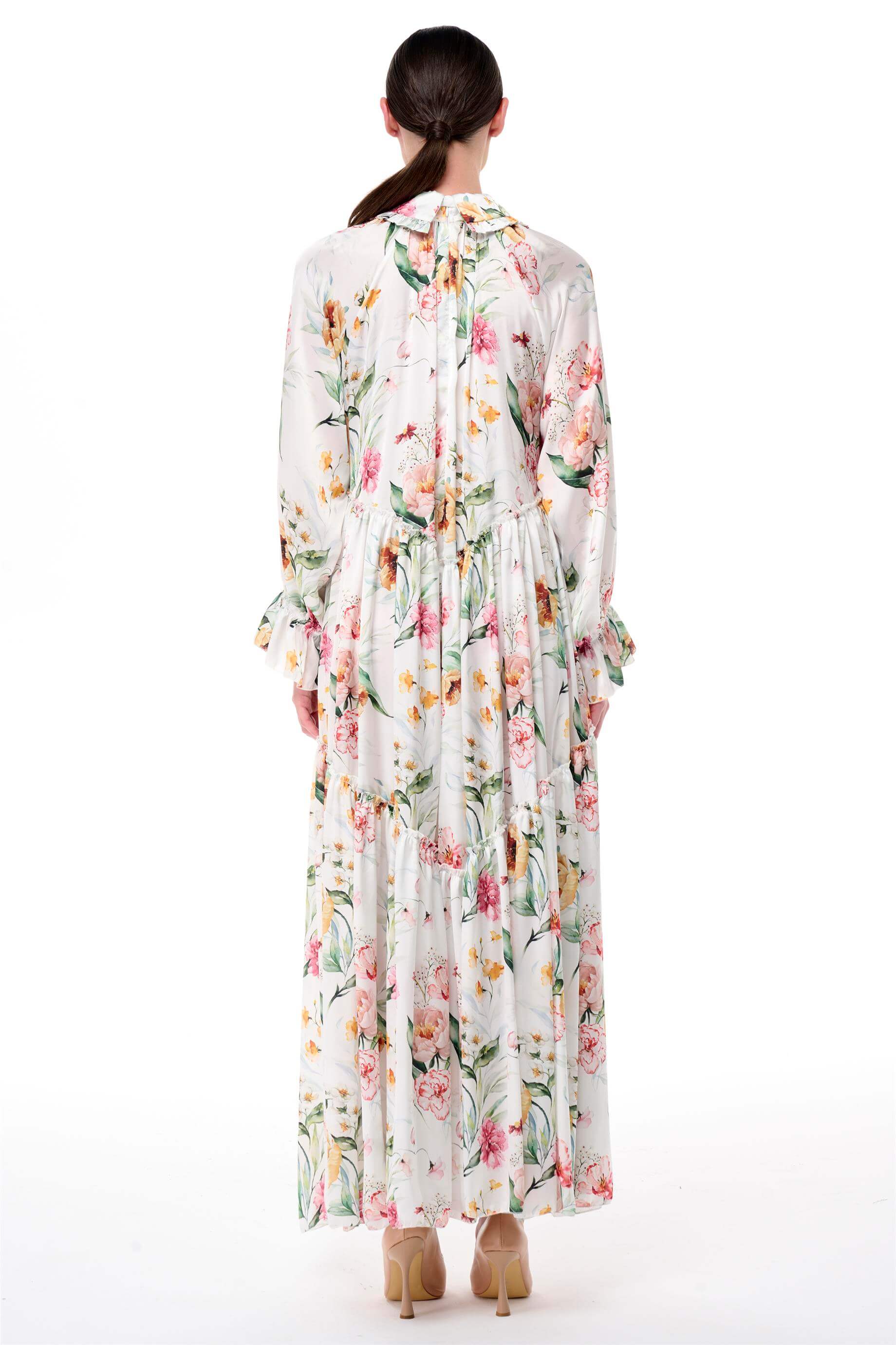 Miha-Bebe Yaka Oversi̇ze Elbi̇se-Elbise-3-Milagron.com