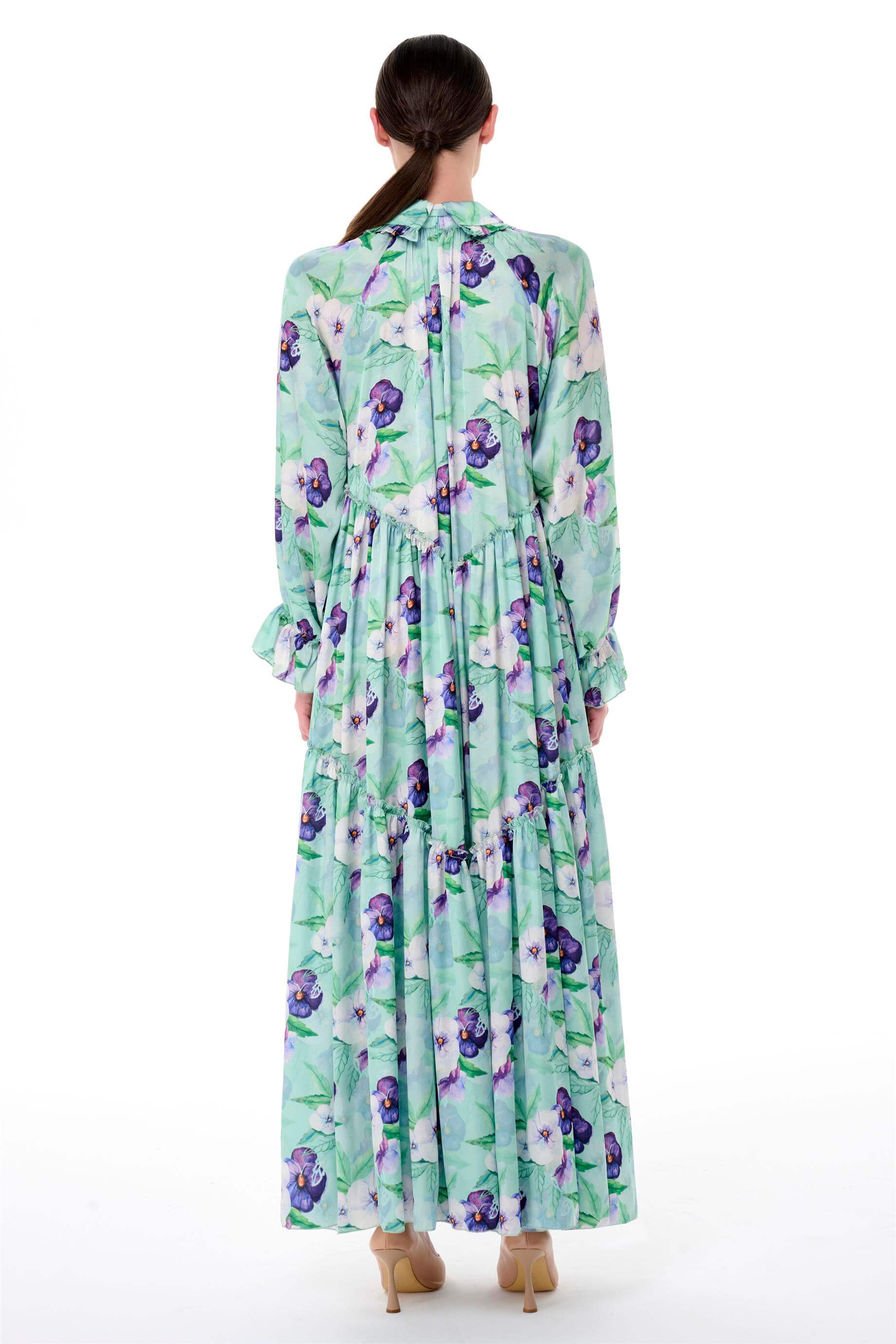 Miha-Bebe Yaka Oversi̇ze Elbi̇se-Elbise-7-Milagron.com