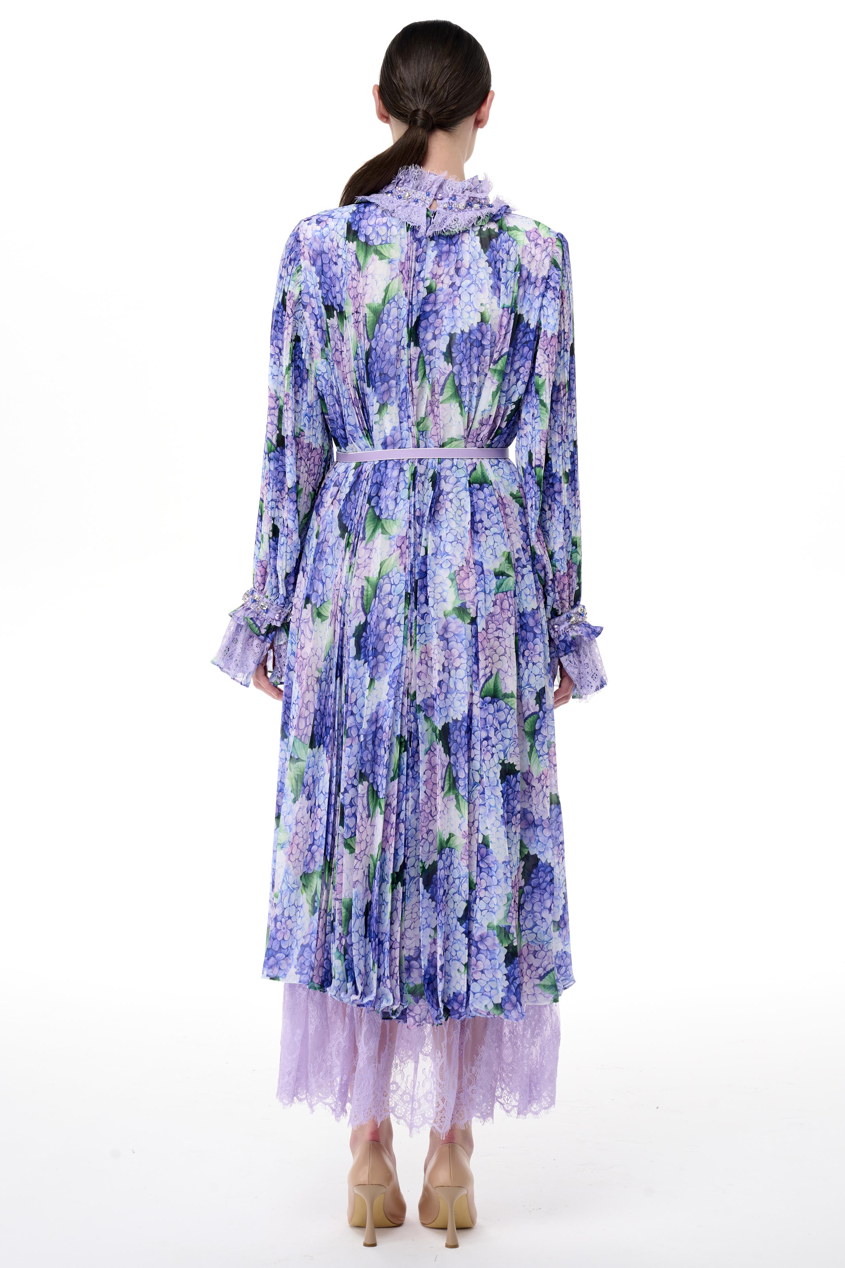 Miha-Boncuk İşlemeli̇ Pi̇li̇soley Elbi̇se-Elbise-13-Milagron.com