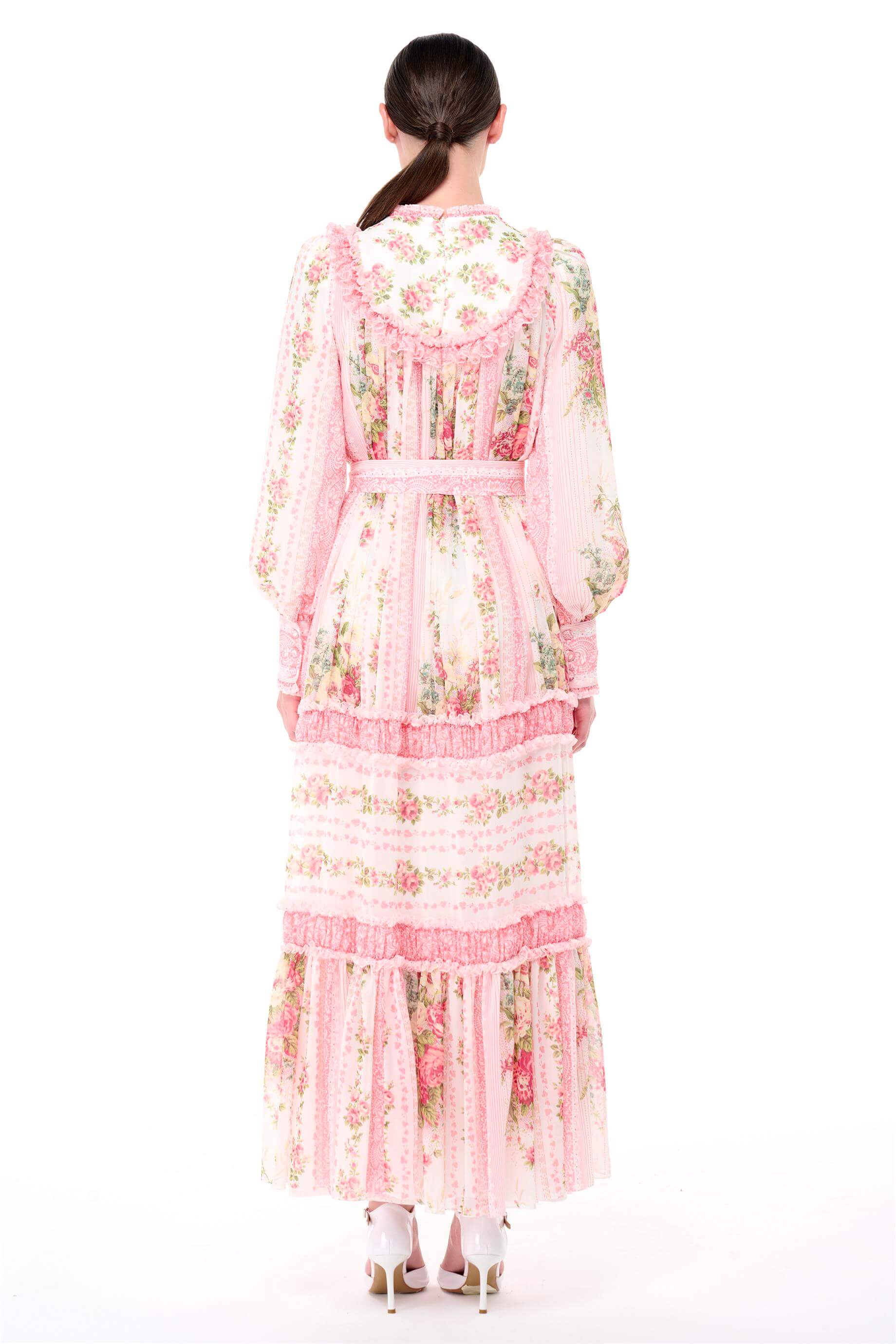 Miha-Büzgü Şeri̇t Detaylı Elbi̇se-Elbise-3-Milagron.com