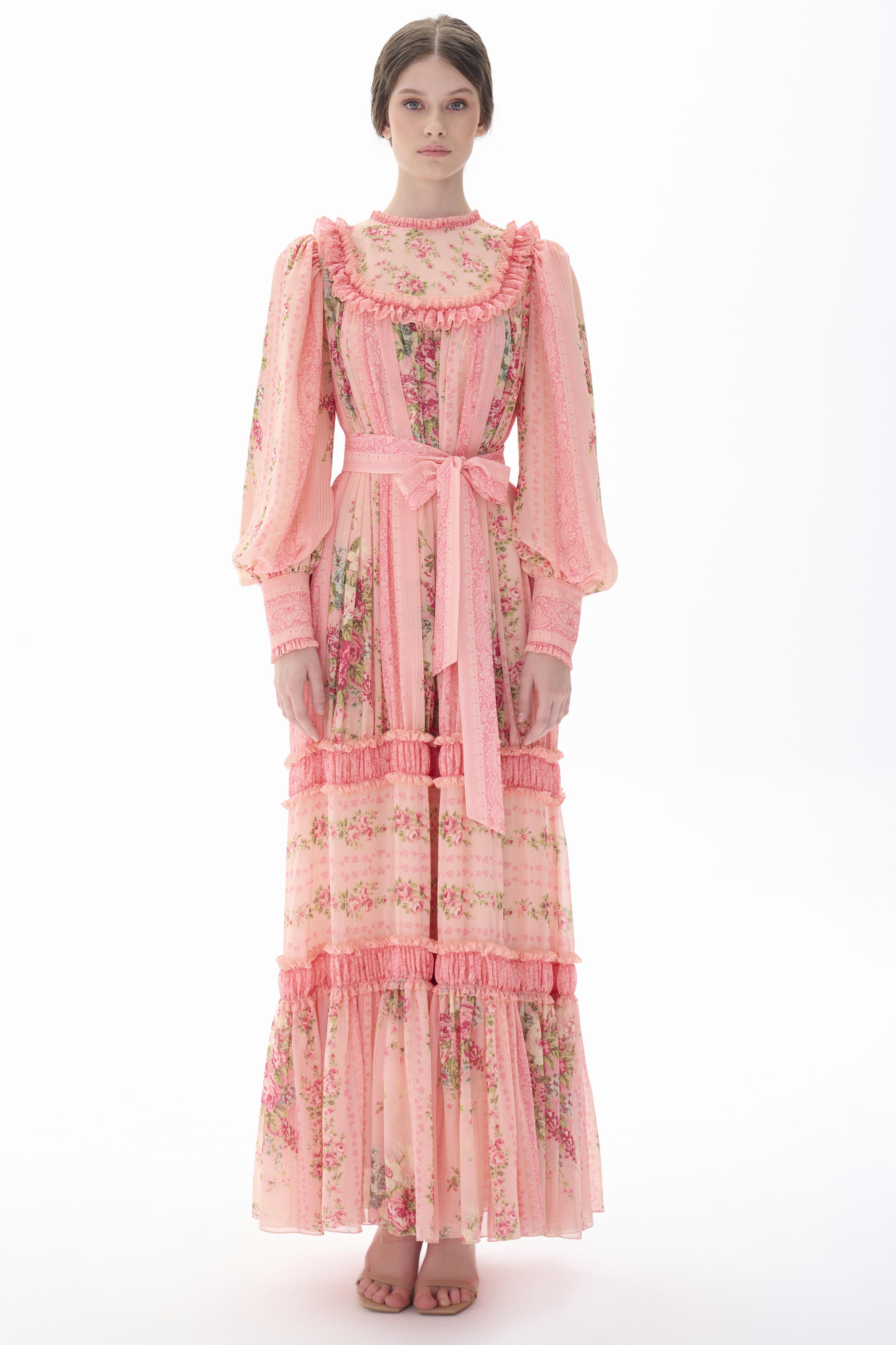 Miha-Büzgü Şeri̇t Detaylı Elbi̇se-Elbise-5-Milagron.com