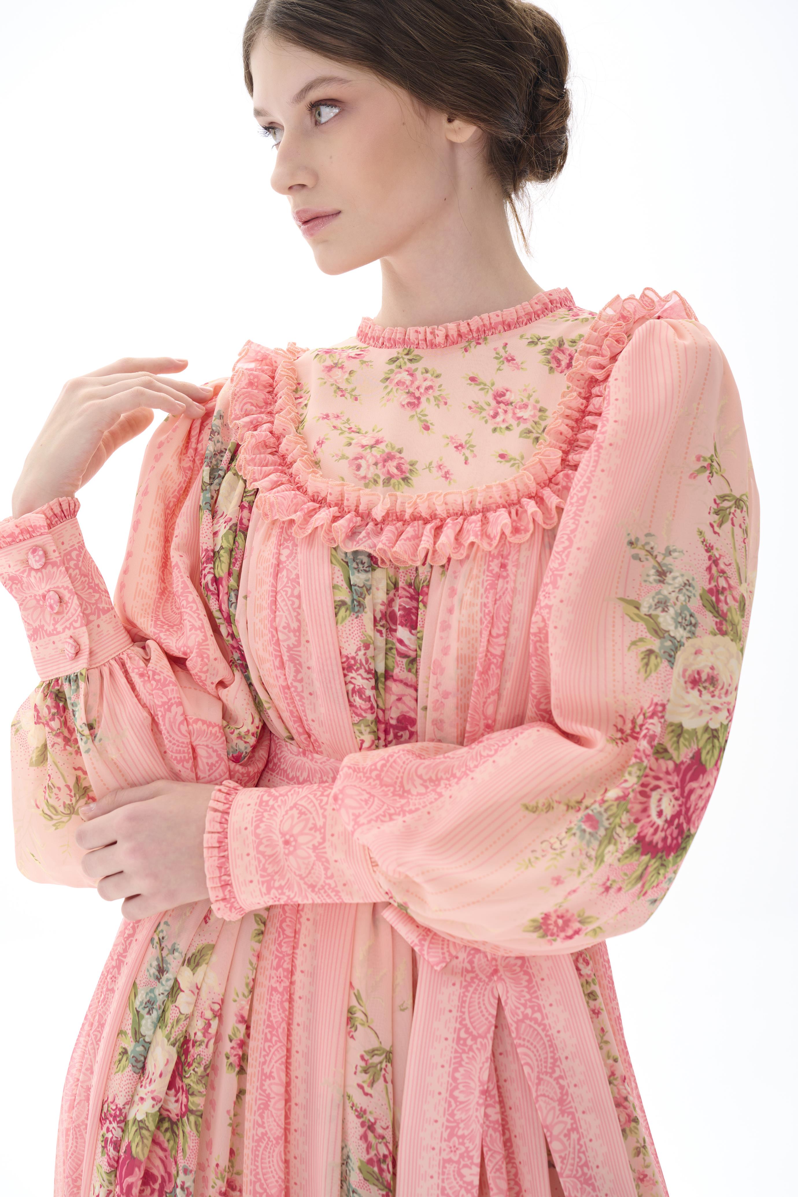 Miha-Büzgü Şeri̇t Detaylı Elbi̇se-Elbise-6-Milagron.com