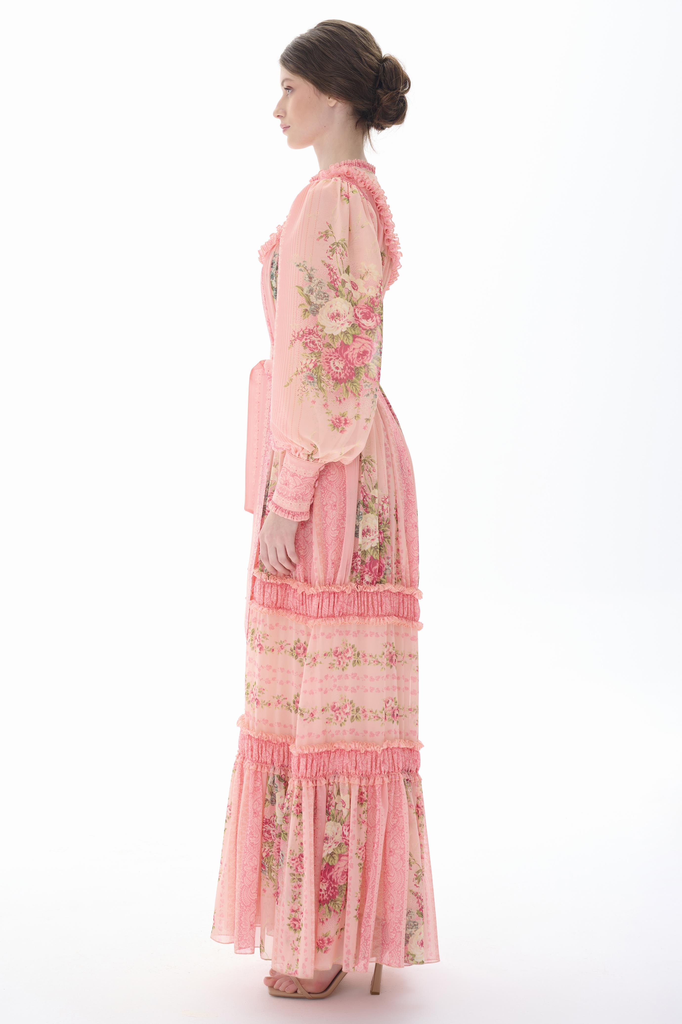 Miha-Büzgü Şeri̇t Detaylı Elbi̇se-Elbise-8-Milagron.com