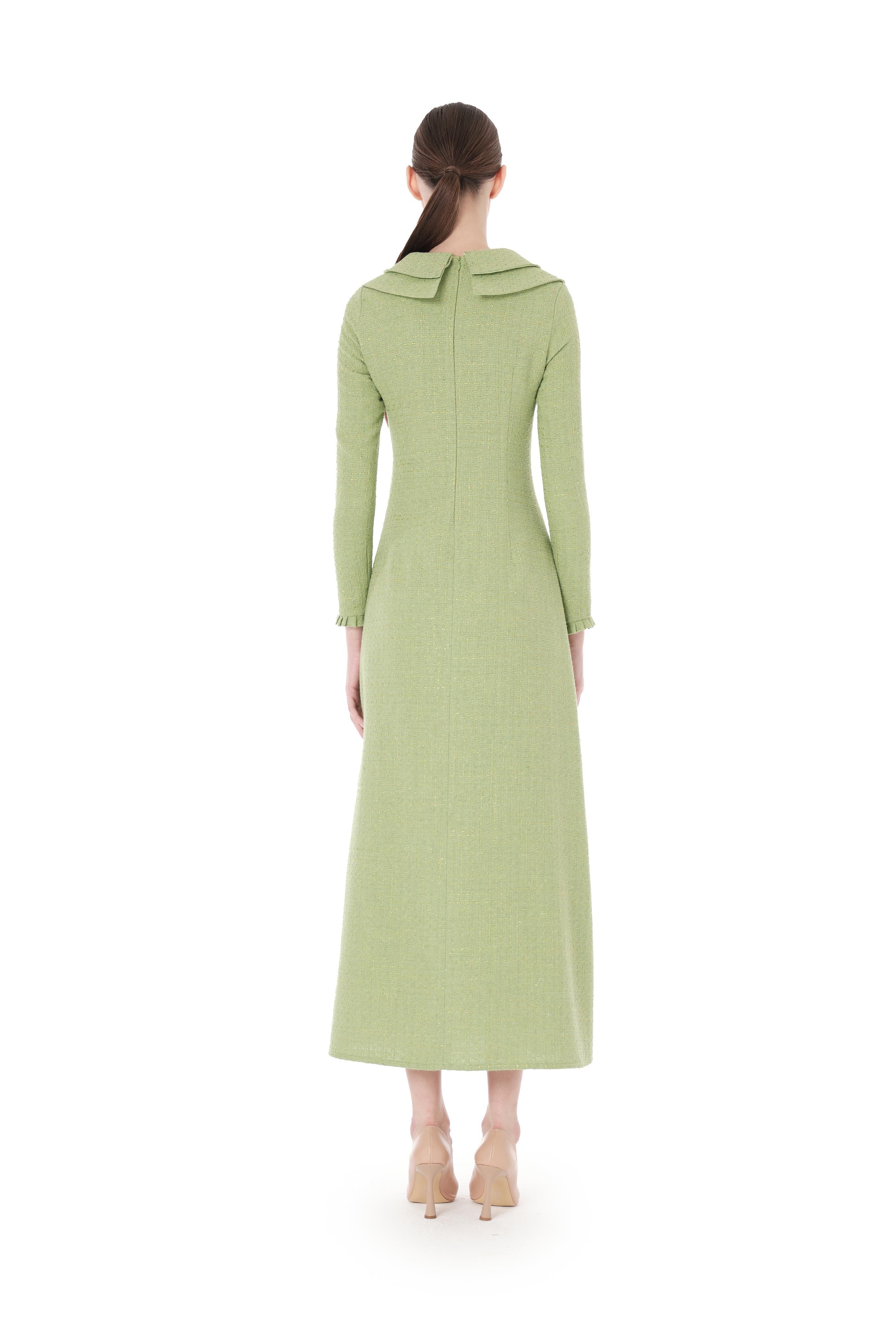 Miha-Çi̇ft Yakalı Elbi̇se-Elbise-10-Milagron.com