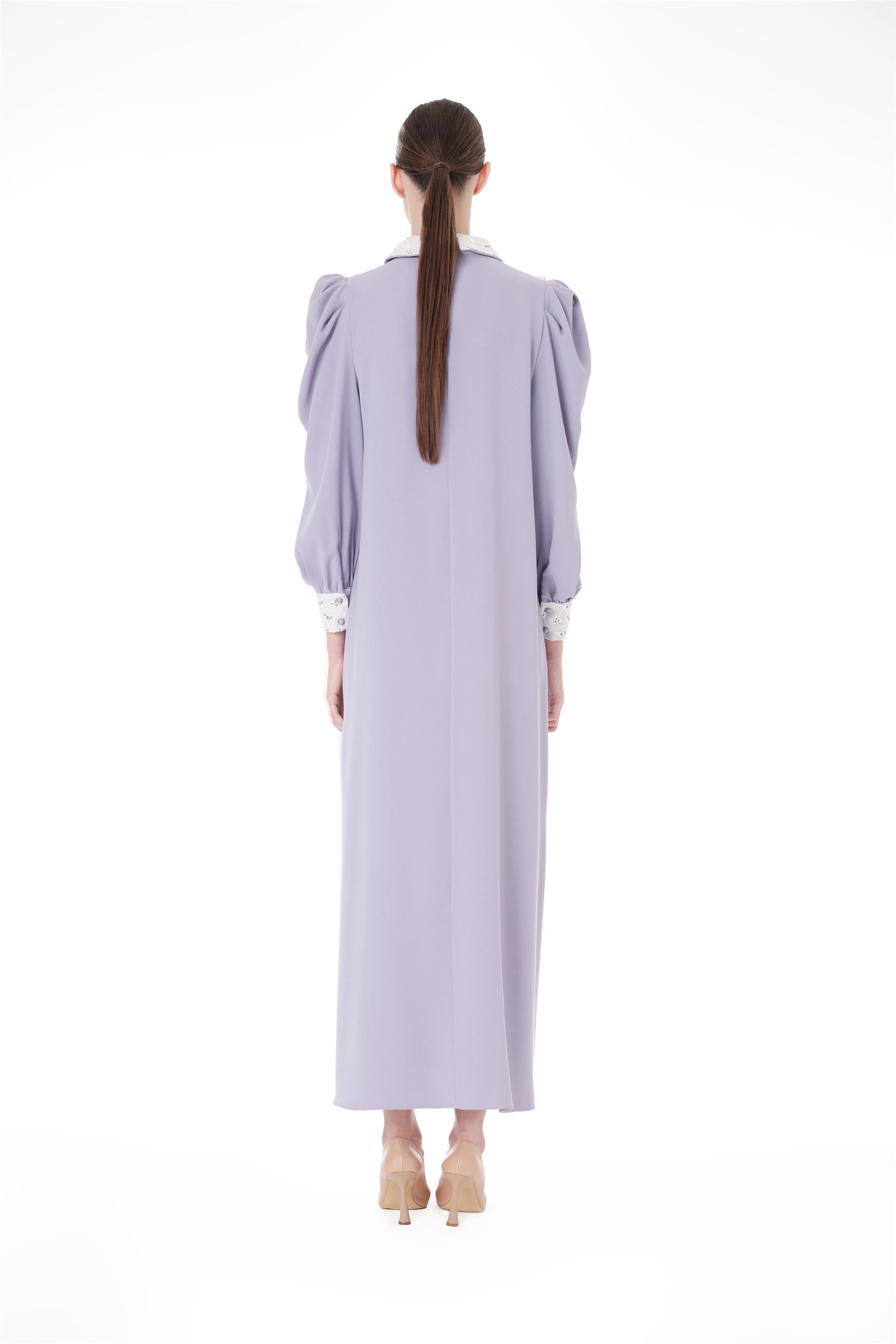 Miha-Dantel Garni̇li̇ Uzun Elbi̇se-Elbise-3-Milagron.com